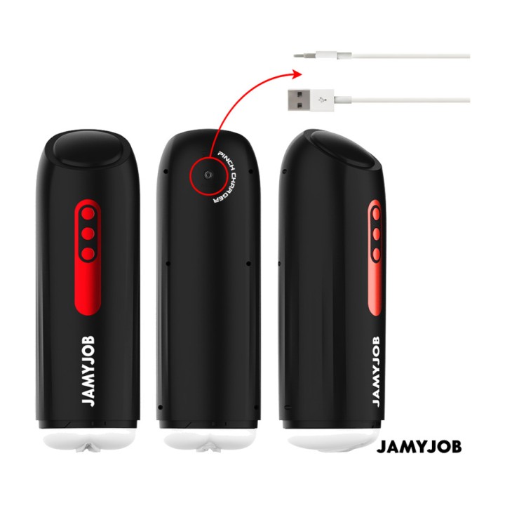 JAMYJOB Automatic 5-suction-and-thrust-mode vaginal