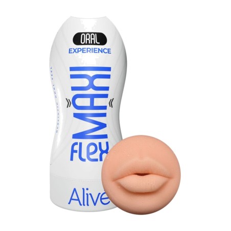 mužský masturbator s ústami maxi flex-46734