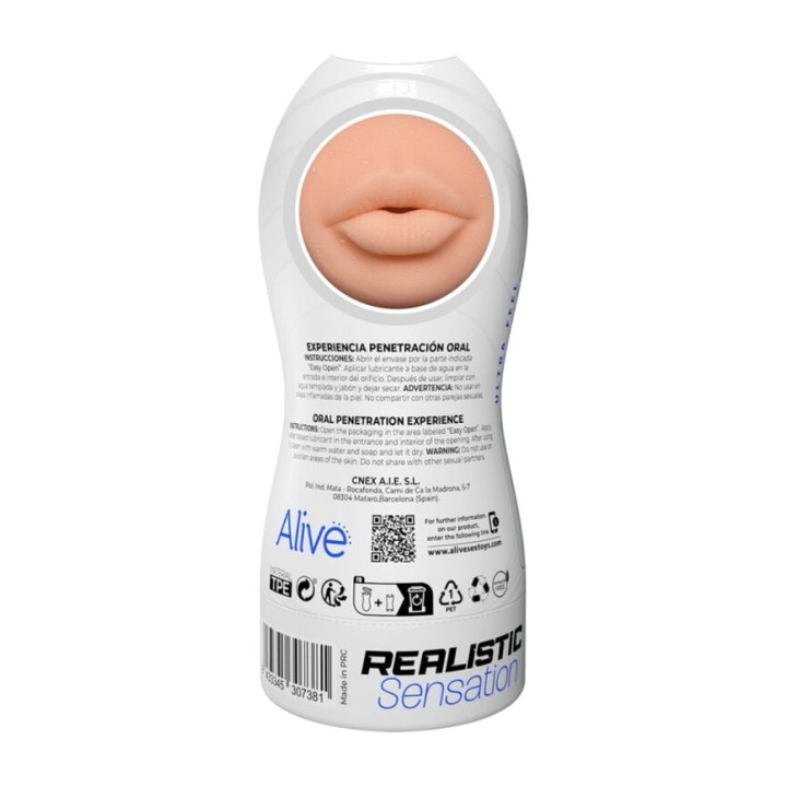 ALIVE Male masturbator mouth MAXI FLEX-46734 D-238172