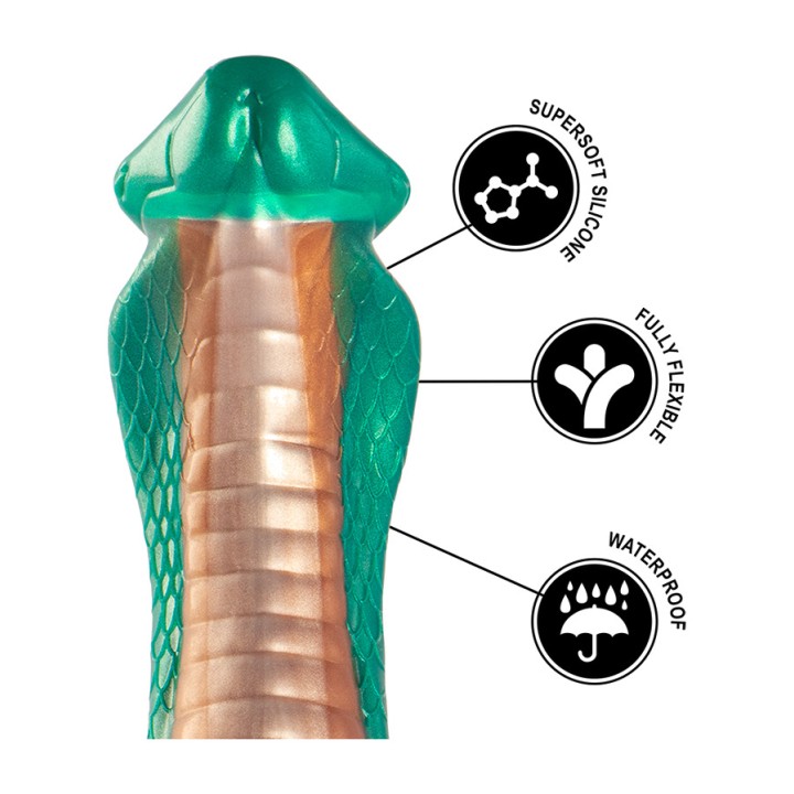 EPIC Φαντασία Dildo κόμη PYTHON D-239475