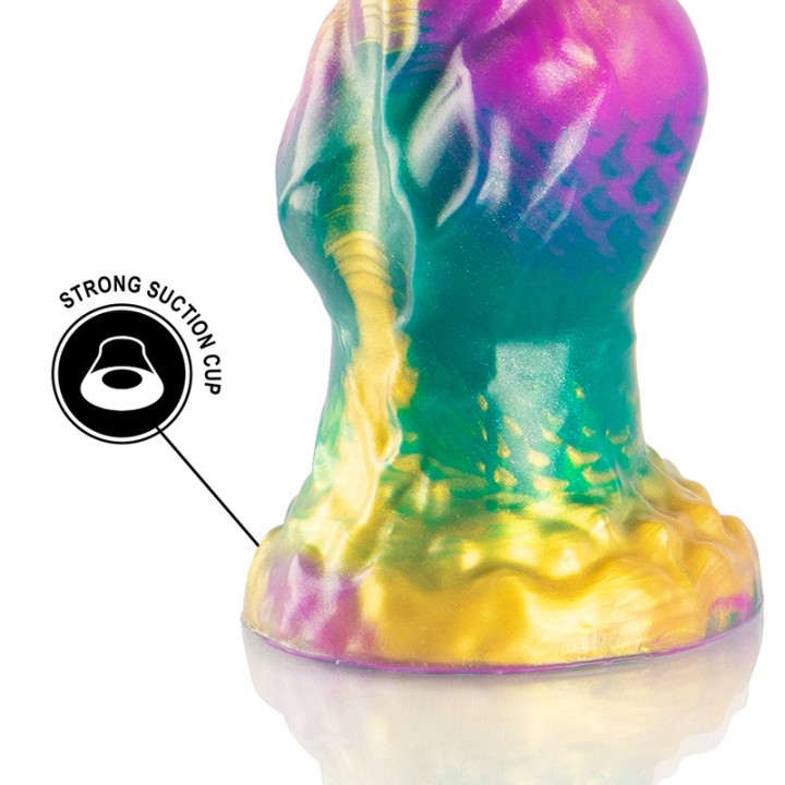 EPIC Fantasiarainbåge dildo med testiklar IRIS D-239467