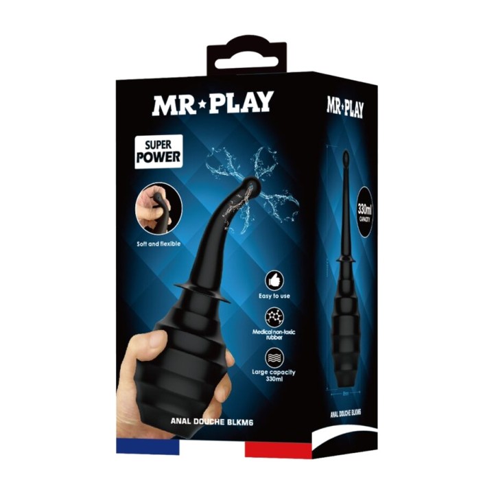 MR PLAY Douche anale BLKM6 SUPER POWER D-238783