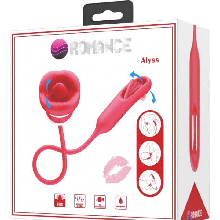 ROMANCE Ανδρικός πολύσκελος με μορφή στόματος ALYSS D-240547