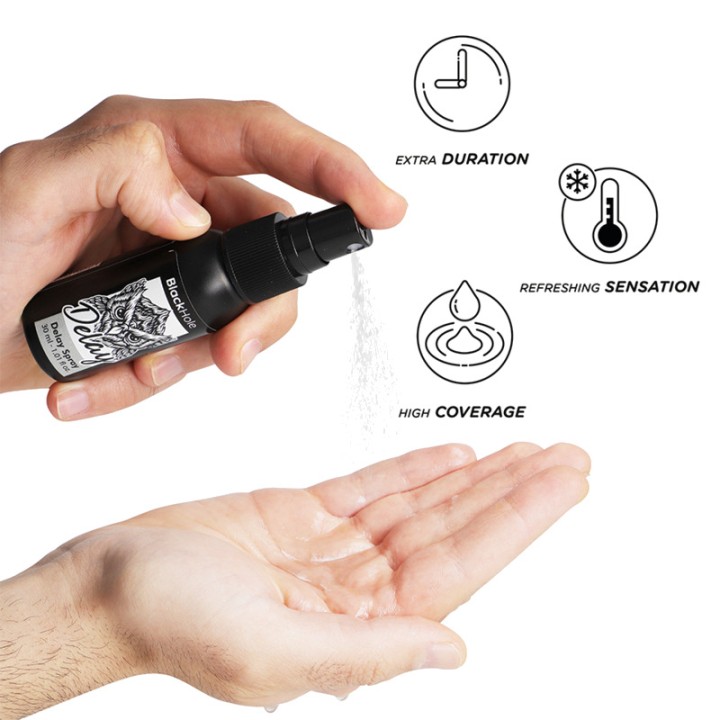BLACK HOLE Spray rétardant masculin STUDY FORTE 30 ML