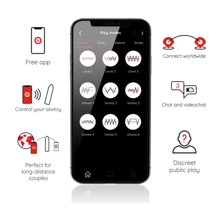 ONINDER Bala vibradora amb app BERLIN D-238136