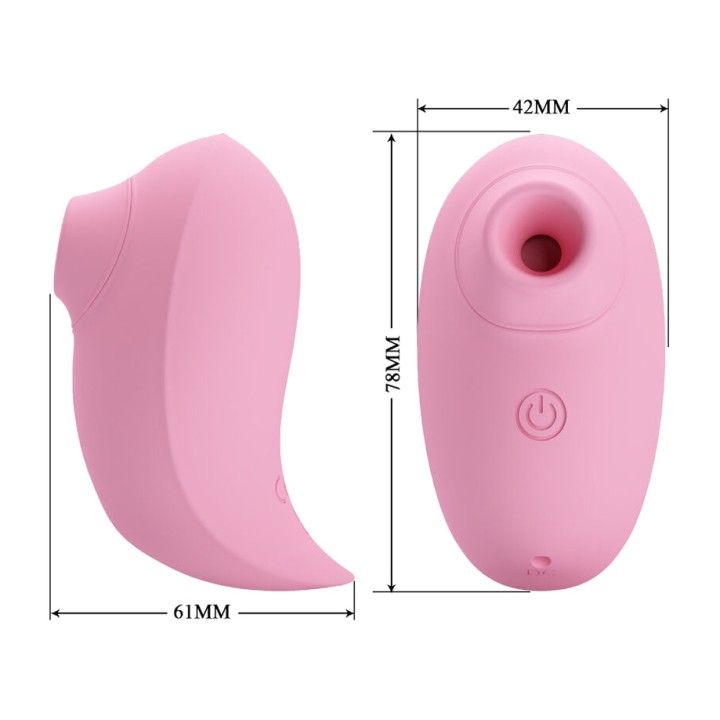 ROMANCE Mini clitoral vacuum pump with memory function