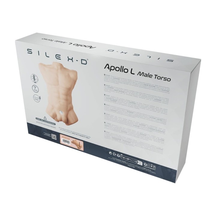 SILEXD Torso realístico masculino APOLLO-L