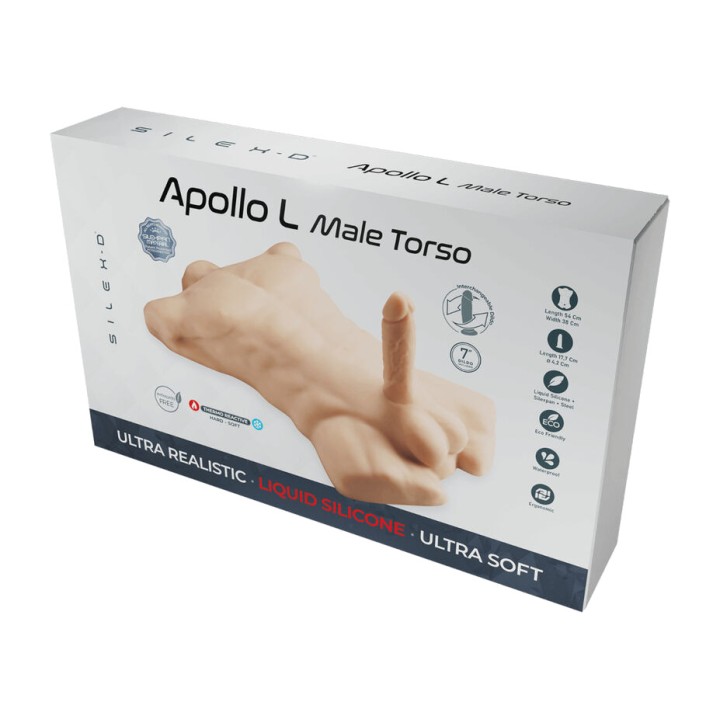 SILEXD Tors realista masculí APOLLO-L D-239800VAR