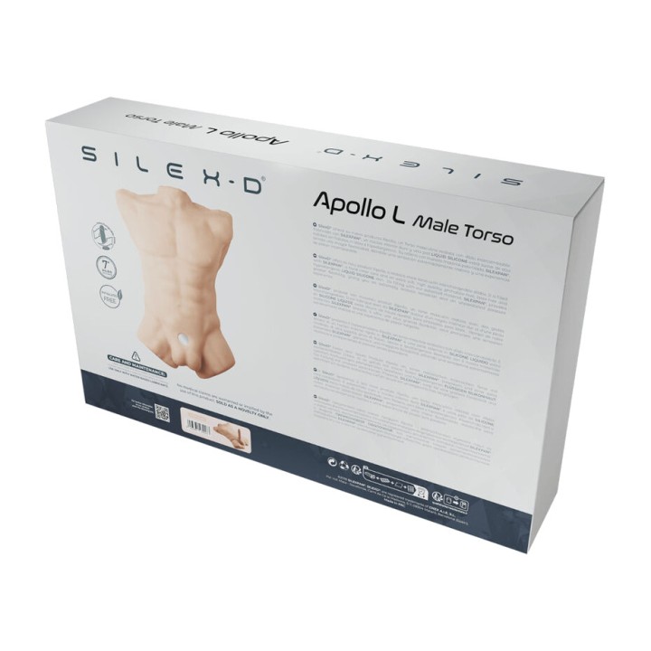 SILEXD Realistický mužský torson APOLLO-L D-239800VAR
