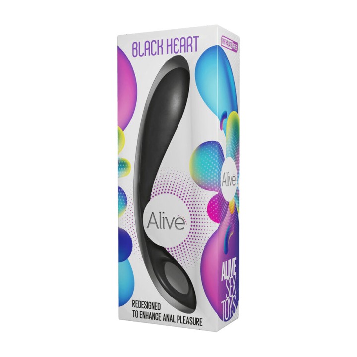 ALIVE Stimulateur anal BLACK-HEART D-239797