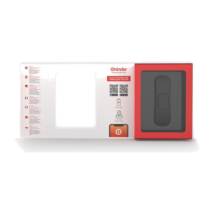 ONINDER Powerful brief vibrator with app MANILA-9,6X2,6CM