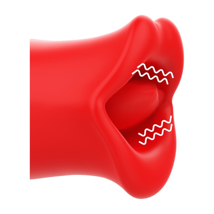 MIA Stimulateur de clitoris avec effet baiser, lécher et