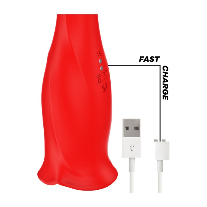 MIA Stimulateur de clitoris avec effet baiser, lécher et