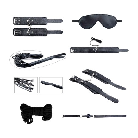 7-styckes bdsm-utrustningskit secret-desires