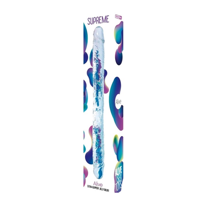 ALIVE Pene realístico doble SUPREME 38,5 CM