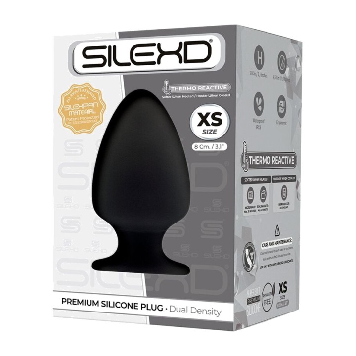 SILEXD Plug anal termorreactiu de silicona model 1