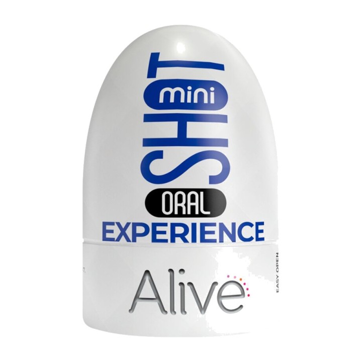 ALIVE Mužský mini masturbator oral SHOT-EXPERIENCE-45648