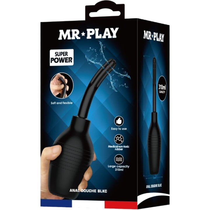 MR PLAY Ducha anal BLKC SUPER POWER D-238781
