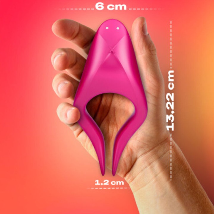 DUREX Parvibratør med multi-stimulering RIDE TEASE D-238369