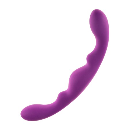 double penetration silicone dildo luna-25cm