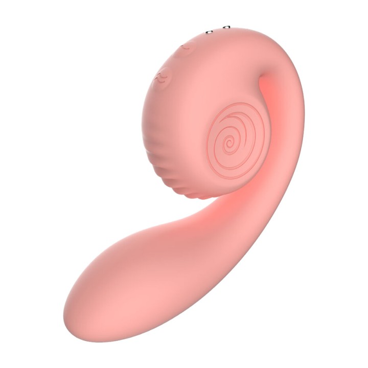 SNAIL VIBE Vibratore con stimolatore duplice rabbit GIZI