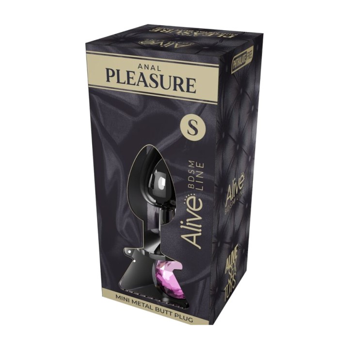 ALIVE Mini plug de metal com base ANAL-PLEASURE D-237175VAR
