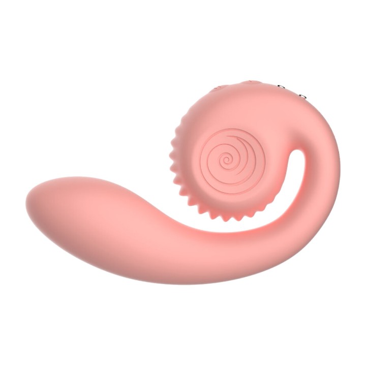 SNAIL VIBE Dvojitý vibrátor s usponom GIZI D-238269VAR