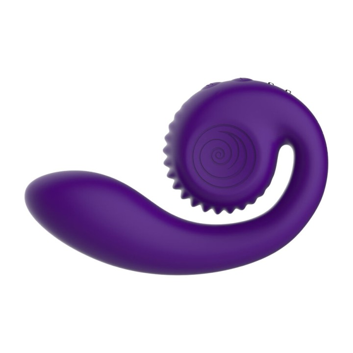 SNAIL VIBE Dobbelt stimulerende rabbit vibratør GIZI