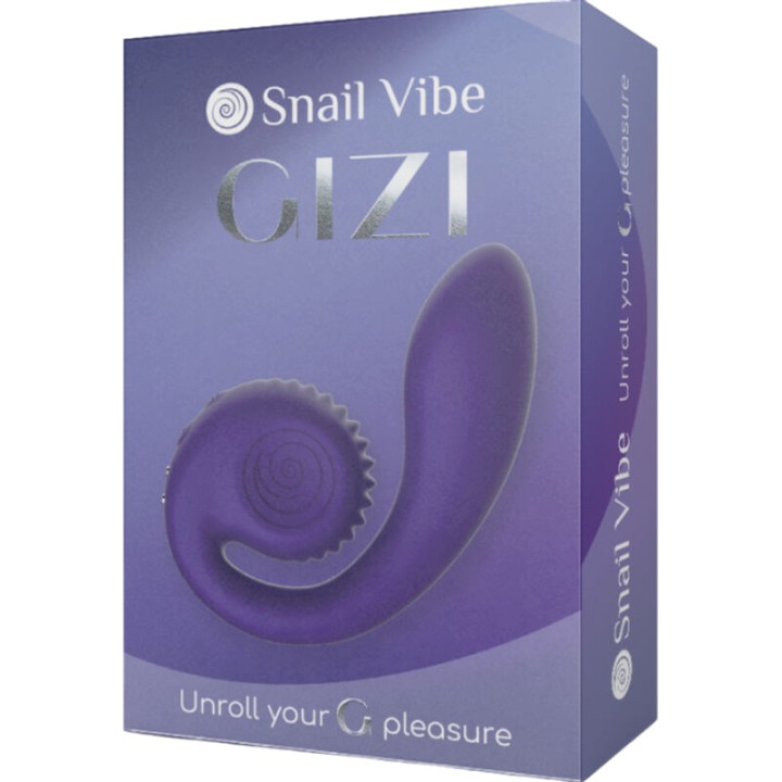 SNAIL VIBE Vibratore con stimolatore duplice rabbit GIZI