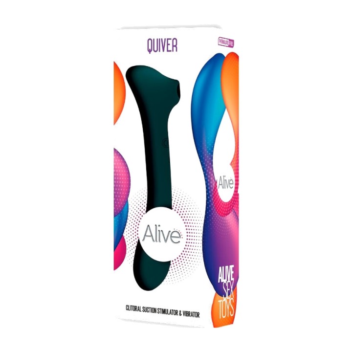 ALIVE Klitorislock med vibration QUIVER D-237158VAR