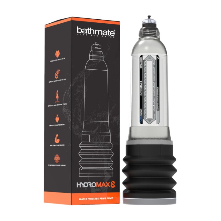 BATHMATE Pompsysteem voor penislengteverlenging HYDROMAX-8