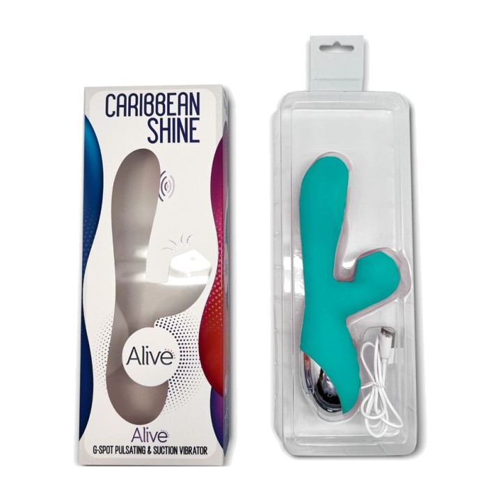 ALIVE Vibratør med sukkerunit CARIBBEAN-SHINE D-237153VAR