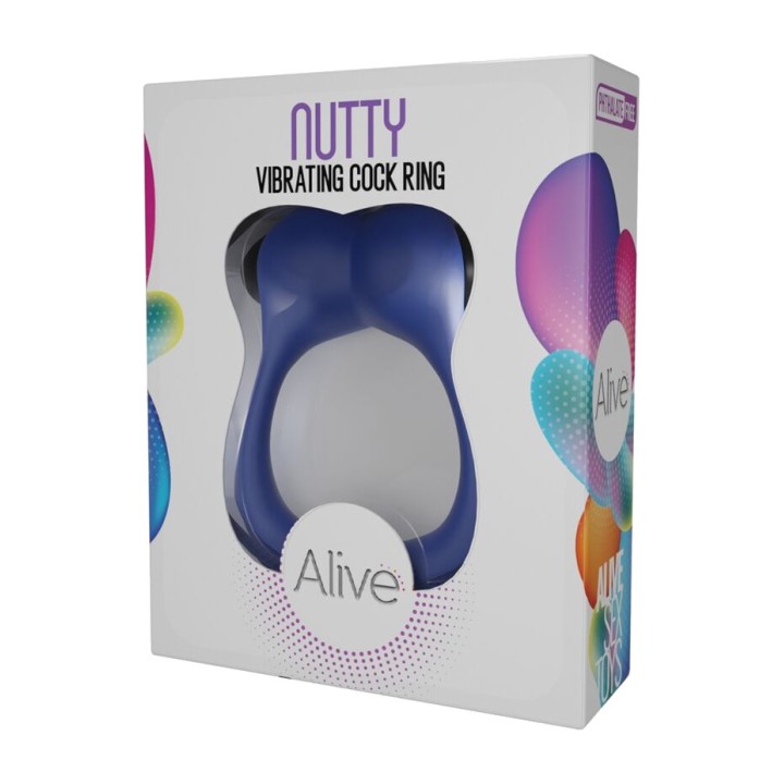 ALIVE Anell vibrador per al penis NUTTY D-237140