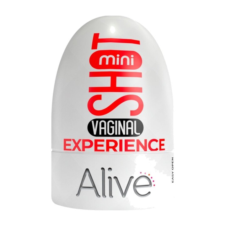 ALIVE Mini masturbador masculino vaginal SHOT-EXPERIENCE