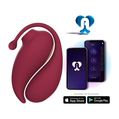 aspirador de clitóris com vibrador de ovo e app inspiration-45534