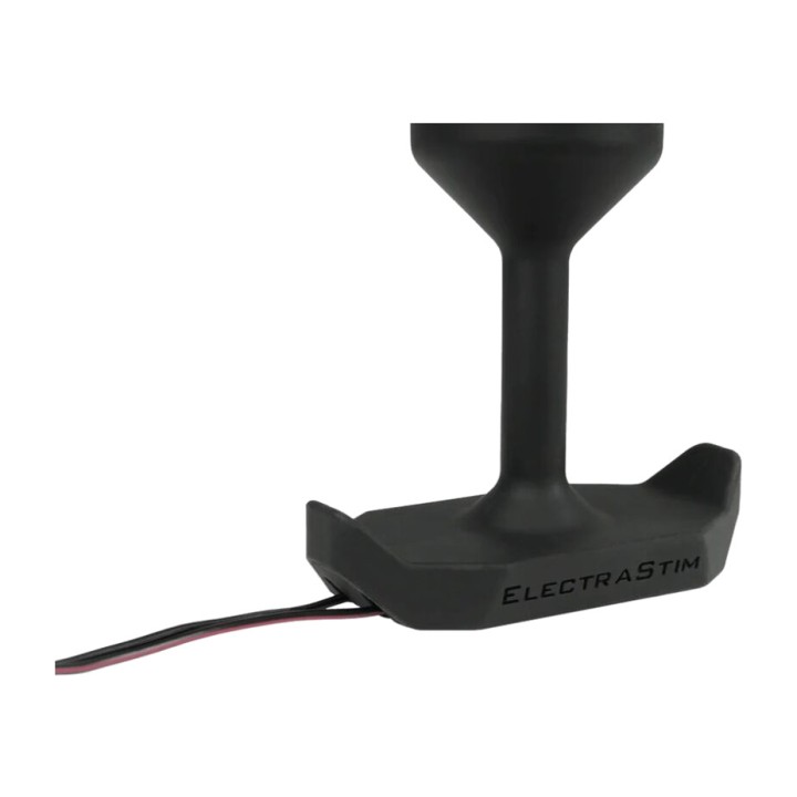 ELECTRASTIM Analní plug s elektrostimulací MR-S-LEATHER