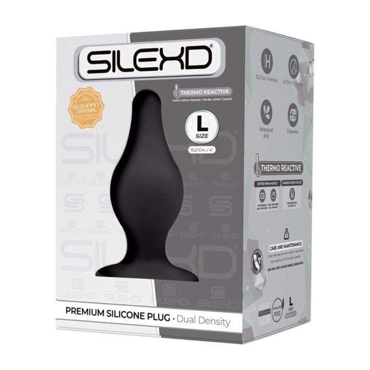 SILEXD Plug anal termorreactiu de silicona model 2