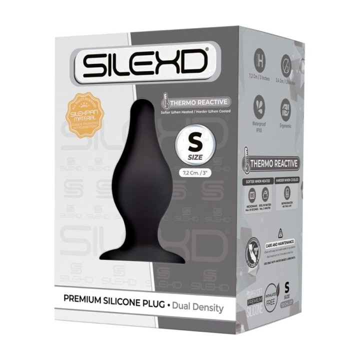 SILEXD Plug anal termorreactiu de silicona model 2