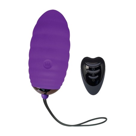 oeuf vibrant rechargeable avec télécommande ocean breeze 2.0