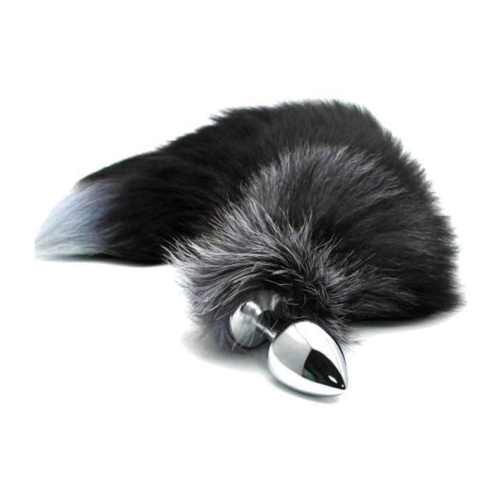 ALIVE Metal plug with fox tail ANAL-PLEASURE D-237205VAR