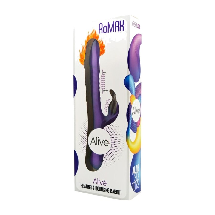 ALIVE Rabbit vibrator made of silicone ROMAX D-237155