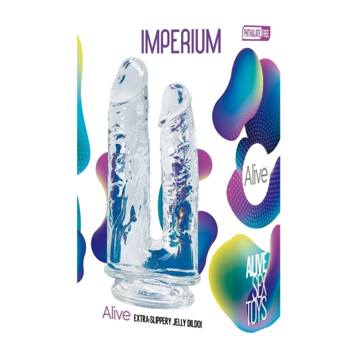 ALIVE Realistische dubbele penis IMPERIUM-12/14CM D-237151