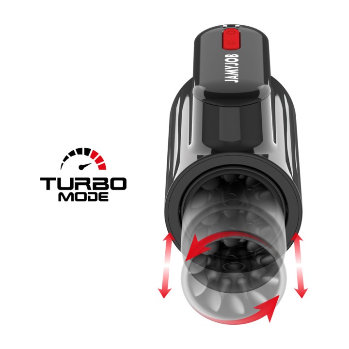 JAMYJOB Automatic male masturbator with thrust, 360 rotation
