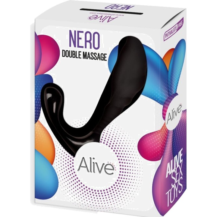 ALIVE Doppelanus- und Prostatamassager NERO D-237134