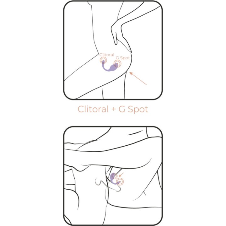 ADRIEN LASTIC Clitoral and G-Spot stimulator with remote