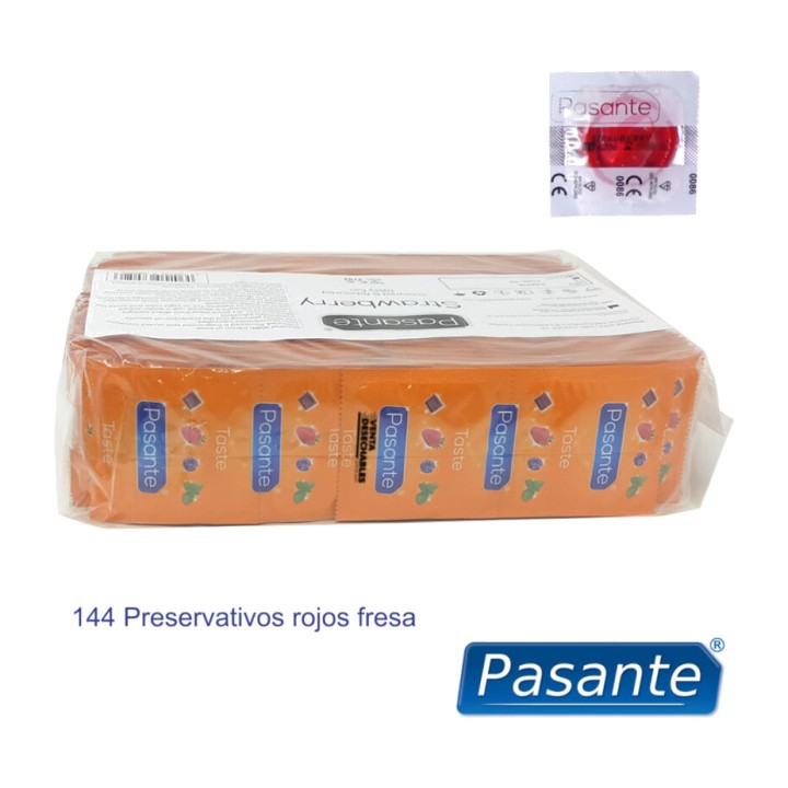PASANTE Preservatius amb gust a cuixà 144 UDS D-236434VAR