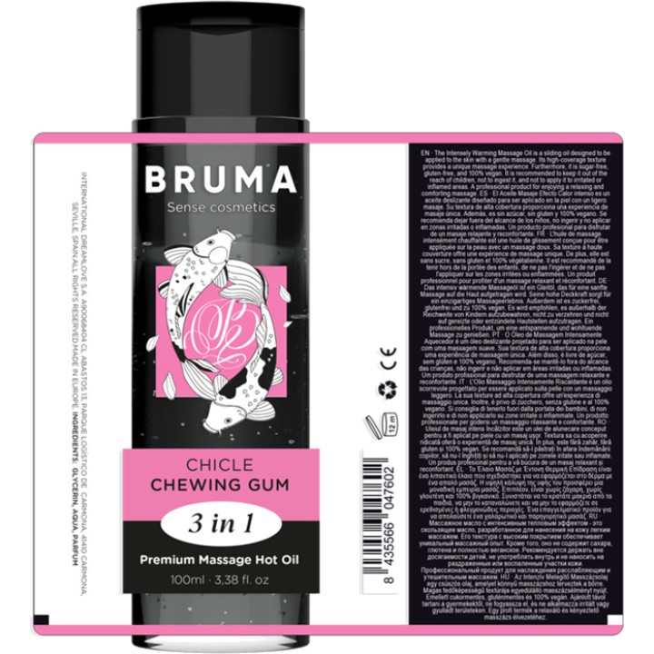 BRUMA Massageöl Wärmeeffekt 3-in-1 PREMIUM-100ML D-236773VAR