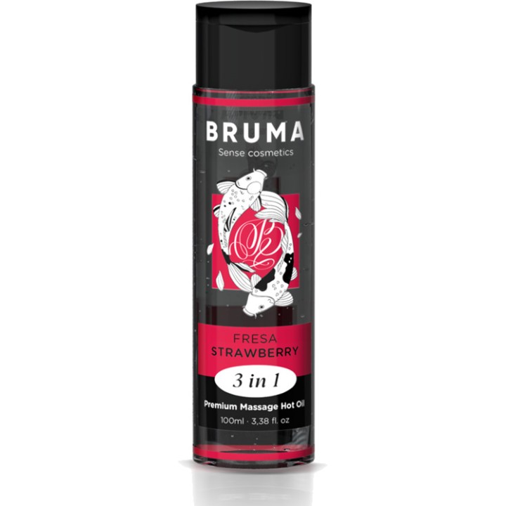 BRUMA Huile de massage effet chaleur 3 en 1 PREMIUM-100ML