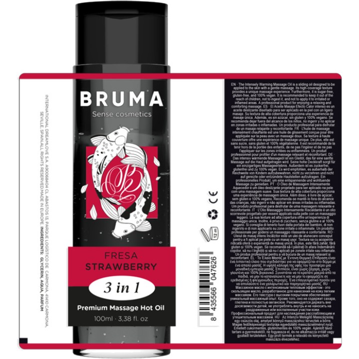 BRUMA Massageolie warmte-effect 3-in-1 PREMIUM-100ML