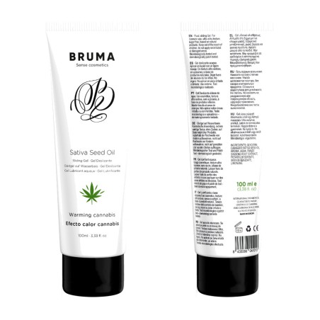 gel lubricant cu efect de căldur cu ulei de seminte 100 ml